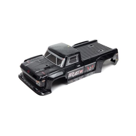 Arrma Outcast 6S Blx Painted Decaled Trimmed Body Black (Z-ARA406160) Arrma Outcast 6S Blx Painted Decaled Trimmed Body Black (Z-ARA406160)