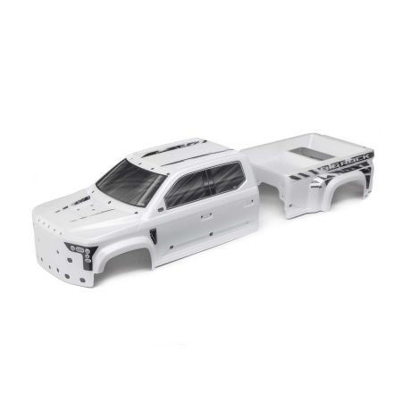 Arrma BIG ROCK 6S BLX Painted Decaled Trimmed Body, White (Z-ARA411028) Arrma BIG ROCK 6S BLX Painted Decaled Trimmed Body, White (Z-ARA411028)