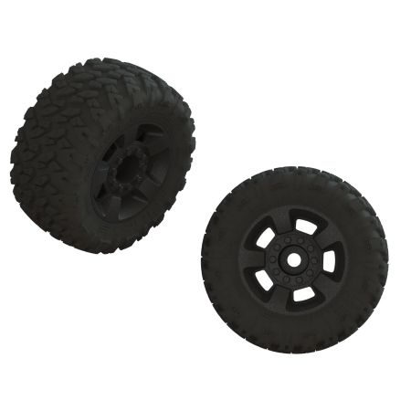 Arrma dBoots RAGNAROK Pre-mounted Tire Set (2) (Z-ARA550109) Arrma dBoots RAGNAROK Pre-mounted Tire Set (2) (Z-ARA550109)