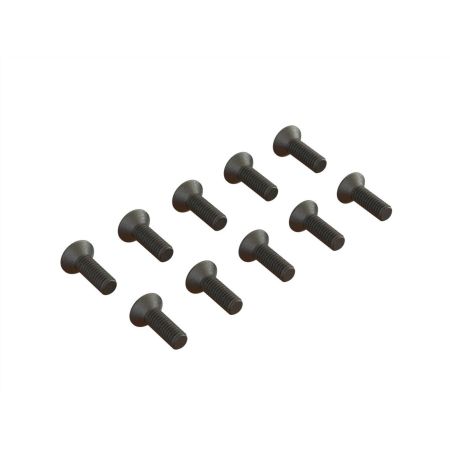 Arrma Flat Head Hex Machine Screw M2.5x8mm (10) Arrma Flat Head Hex Machine Screw M2.5x8mm (10)