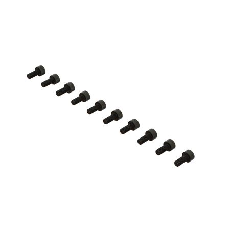 Arrma Cap Head Hex Machine Screw, M2.5x6mm (10) (Z-ARA702008)