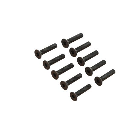 Arrma Flat Head Screw M2x10mm (10pcs) (Z-ARA702009) Arrma Flat Head Screw M2x10mm (10pcs) (Z-ARA702009)