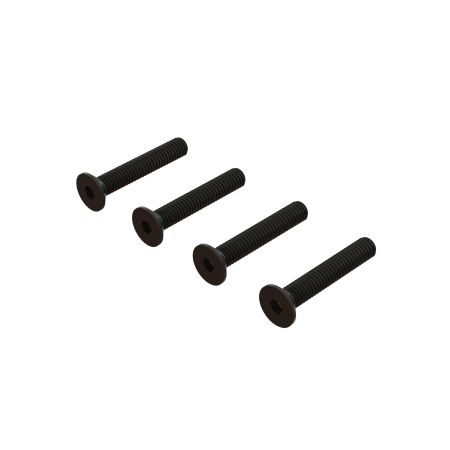 Arrma Flat Head Hex Machine Screw M4x24mm (4) (Z-ARA722424) Arrma Flat Head Hex Machine Screw M4x24mm (4) (Z-ARA722424)