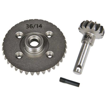 Axial Heavy Duty Bevel Gear Set 36T/14T (Z-AX30401) Axial Heavy Duty Bevel Gear Set 36T/14T (Z-AX30401)