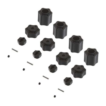 Axial Hex Hub Conv Set (12mm)(4pcs) 9026/Wraith (Z-AX31074) Axial Hex Hub Conv Set (12mm)(4pcs) 9026/Wraith (Z-AX31074)