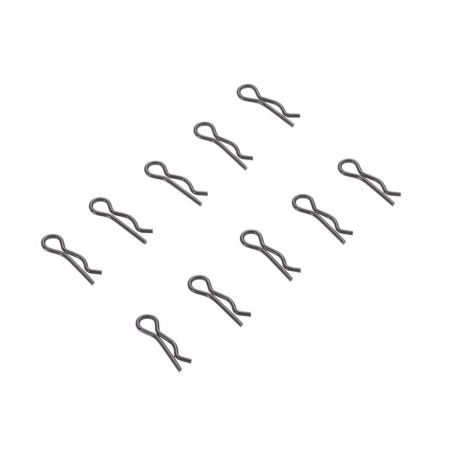 Axial 3mm Body Clip Black (10) (Z-AX31374) Axial 3mm Body Clip Black (10) (Z-AX31374)