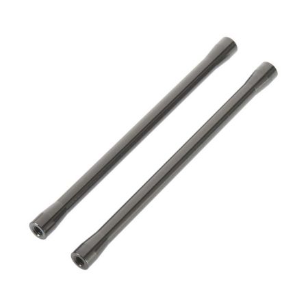 Axial Threaded Alum Link 7.5x107mm Grey (2) (Z-AX31424)