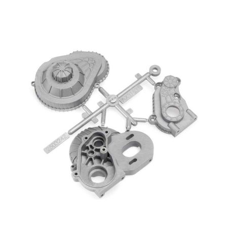 Axial LCX Transmission Case Silver (Z-AX31531) Axial LCX Transmission Case Silver (Z-AX31531)
