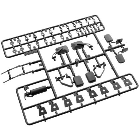 Axial Exterior Detail Parts Tree Black (Z-AX80038) Axial Exterior Detail Parts Tree Black (Z-AX80038)