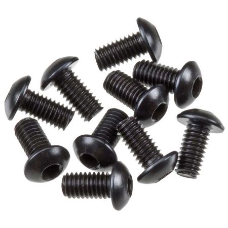 Axial Hex Socket Button Head Black M3x6mm (10) (Z-AXA0113) Axial Hex Socket Button Head Black M3x6mm (10) (Z-AXA0113)