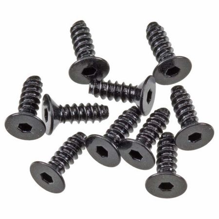 Axial Hex Sckt Tapping Flat Hd M2.6x8mm Blk(10) (Z-AXA0413)