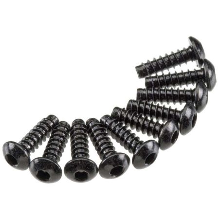 Axial Hex Tap Button Head M3x10mm Black (10) (Z-AXA435) Axial Hex Tap Button Head M3x10mm Black (10) (Z-AXA435)