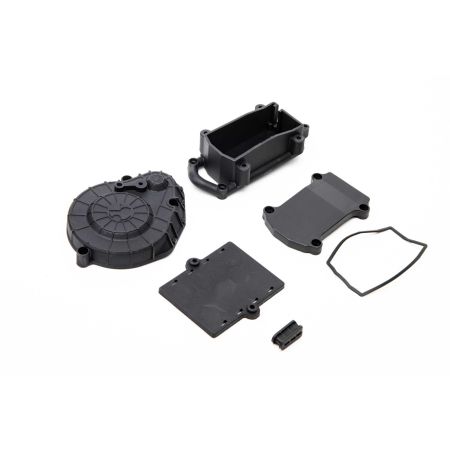 Axial Cage Radio Box Spur Cover (Black) RBX10 (Z-AXI231036) Axial Cage Radio Box Spur Cover (Black) RBX10 (Z-AXI231036)