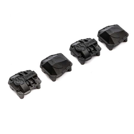 Axial AR45P AR45 Differential Covers, Black: SCX10 III (Z-AXI232044) Axial AR45P AR45 Differential Covers, Black: SCX10 III (Z-AXI232044)