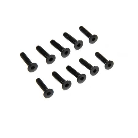 Axial M3 x 14mm, Flat Head Screw (10) (Z-AXI235178) Axial M3 x 14mm, Flat Head Screw (10) (Z-AXI235178)