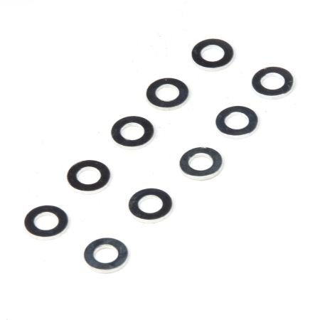 Axial 2.5mm x 4.6mm x 0.5mm Washer (10) (Z-AXI236103) Axial 2.5mm x 4.6mm x 0.5mm Washer (10) (Z-AXI236103)