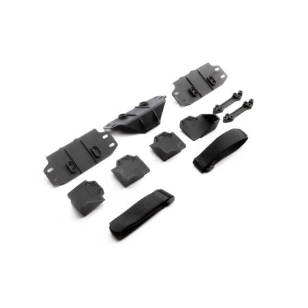 Axial SCX6: Battery Trays & Straps Set (Z-AXI251007) Axial SCX6: Battery Trays & Straps Set (Z-AXI251007)