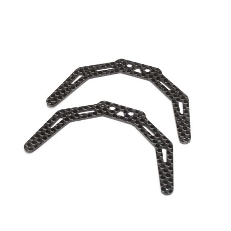 Axial Chassis Side Plates, Carbon Fiber (2): AX24 (Z-AXI301001) Axial Chassis Side Plates, Carbon Fiber (2): AX24 (Z-AXI301001)