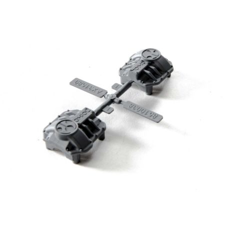 Axial AR44 Differential Covers (Silver) (Z-AXI31641)