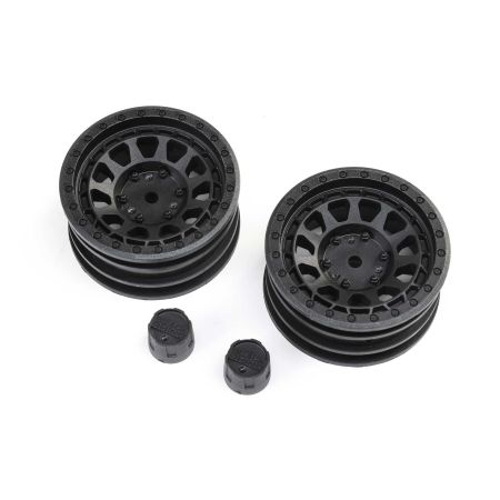 Axial Black Rhino Primm 1.9" Wheels, 12mm Hex, Black (2) (Z-AXI43015) Axial Black Rhino Primm 1.9" Wheels, 12mm Hex, Black (2) (Z-AXI43015)