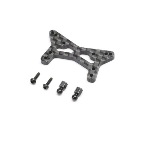 Losi Carbon Front Shock Tower: Micro-B (Z-LOS-1981) Losi Carbon Front Shock Tower: Micro-B (Z-LOS-1981)