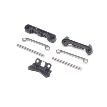 Losi Rear Pivots & Bumper: Mini-T 2.0 (Z-LOS214009) Losi Rear Pivots & Bumper: Mini-T 2.0 (Z-LOS214009)