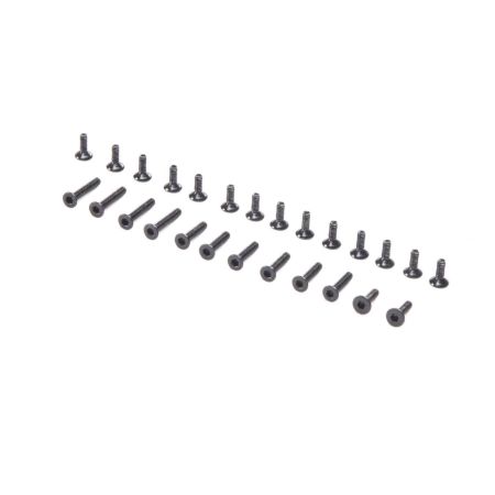 Losi Screw Set, Flat Head: Mini-T 2.0 (Z-LOS216004) Losi Screw Set, Flat Head: Mini-T 2.0 (Z-LOS216004)