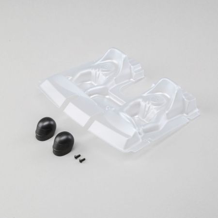 Losi Interior Set with Helmets, Clear: Baja Rey (Z-LOS230020) Losi Interior Set with Helmets, Clear: Baja Rey (Z-LOS230020)