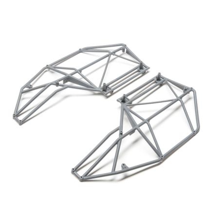 Losi Roll Cage, Side, Left & Right, Grey: Rock Rey (Z-LOS230039) Losi Roll Cage, Side, Left & Right, Grey: Rock Rey (Z-LOS230039)