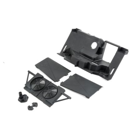 Losi Rear Bulkhead,Fan Panel, Mudguards: Baja Rey (Z-LOS231005) Losi Rear Bulkhead,Fan Panel, Mudguards: Baja Rey (Z-LOS231005)