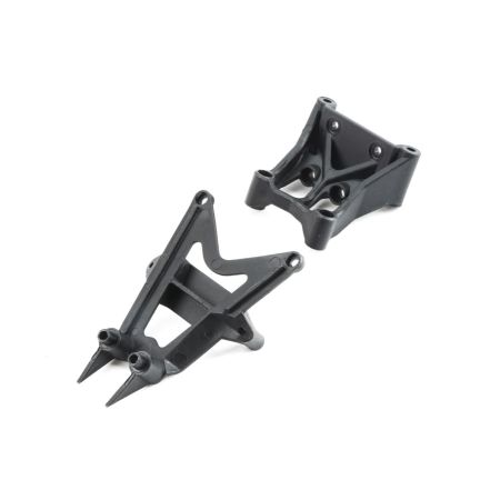 Losi Fr Upper Arm/Shock Mount,RR Chassis Brace:Baja Rey (Z-LOS231007)