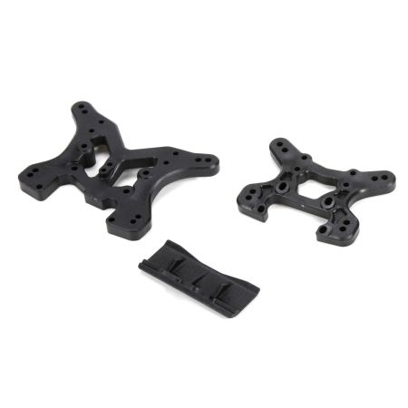 Losi Front and Rear Shock Towers: TEN-SCBE (Z-LOS231015) Losi Front and Rear Shock Towers: TEN-SCBE (Z-LOS231015)