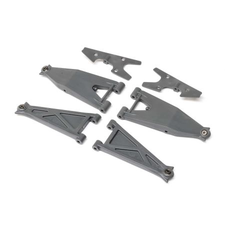 Losi Front Suspension Arm Set, Gray: RZR Rey (Z-LOS234053) Losi Front Suspension Arm Set, Gray: RZR Rey (Z-LOS234053)