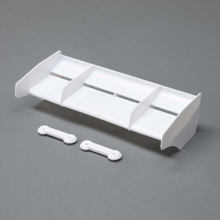 Losi Wing, White: 8X, 8XE, 8XT (Z-LOS240028) Losi Wing, White: 8X, 8XE, 8XT (Z-LOS240028)