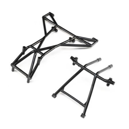 Losi Top and Upper Cage Bars, Black: LMT (Z-LOS241042) Losi Top and Upper Cage Bars, Black: LMT (Z-LOS241042)
