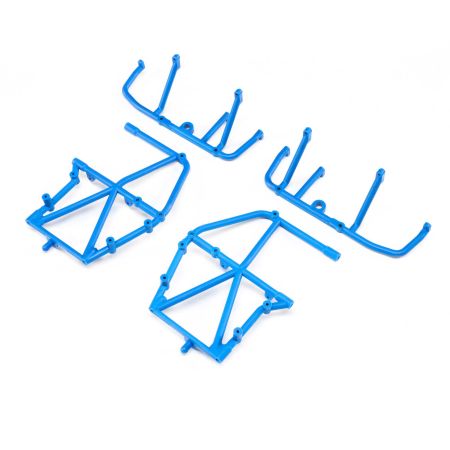 Losi Side Cage and Lower Bar, Blue: LMT (Z-LOS241047) Losi Side Cage and Lower Bar, Blue: LMT (Z-LOS241047)