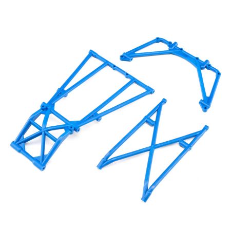 Losi Rear Cage and Hoop Bars, Blue: LMT (Z-LOS241049) Losi Rear Cage and Hoop Bars, Blue: LMT (Z-LOS241049)