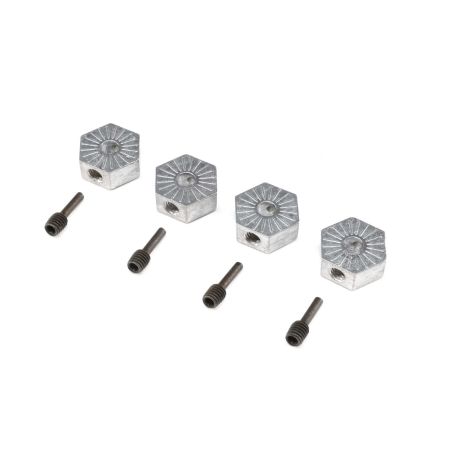 Losi 17mm Hex Adapter w/screwpin (4): LMT (Z-LOS242053)