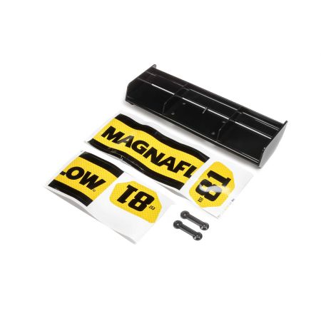 Losi Wing, Magnaflow, Black: DBXL 2.0 (Z-LOS250054) Losi Wing, Magnaflow, Black: DBXL 2.0 (Z-LOS250054)
