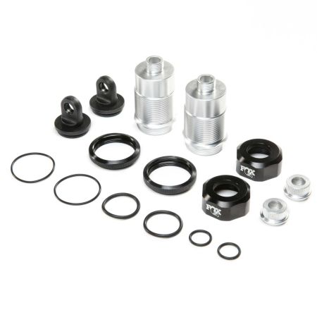 Losi Shock Body Set, Silver, FOX Caps (2): DBXL-E 2.0 (Z-LOS253026) Losi Shock Body Set, Silver, FOX Caps (2): DBXL-E 2.0 (Z-LOS253026)