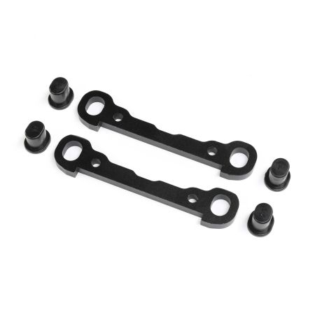 Losi Front Hinge Pin Braces, Black: DBXL 2.0 (Z-LOS254071) Losi Front Hinge Pin Braces, Black: DBXL 2.0 (Z-LOS254071)