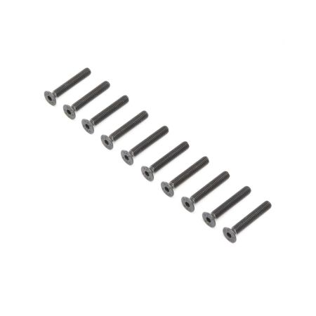 Losi Flat Head Screws, Stl, BO, M4 x 25mm (10) (Z-LOS255018) Losi Flat Head Screws, Stl, BO, M4 x 25mm (10) (Z-LOS255018)