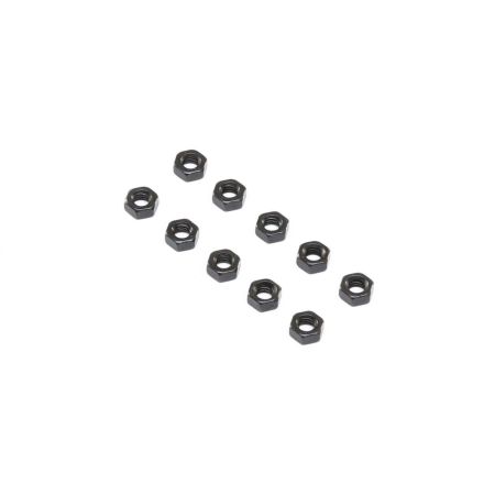 Losi Flat Nut, Stl, M4 (10) (Z-LOS255024) Losi Flat Nut, Stl, M4 (10) (Z-LOS255024)