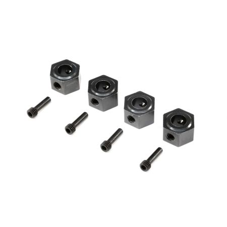 Losi 12mm Machined Wheel Hex (4): LMT (Z-LOS343200)