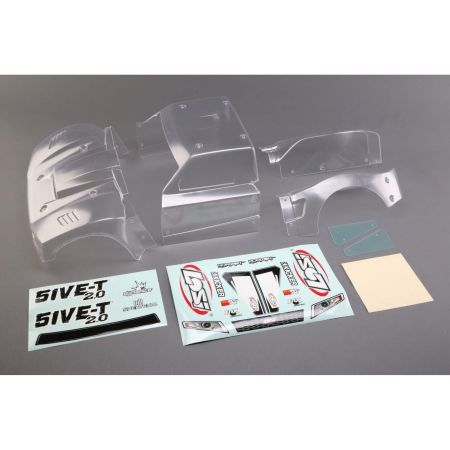 Losi Complete Body Set, Clear: 5ive-T 2.0 (Z-LOS350006) Losi Complete Body Set, Clear: 5ive-T 2.0 (Z-LOS350006)