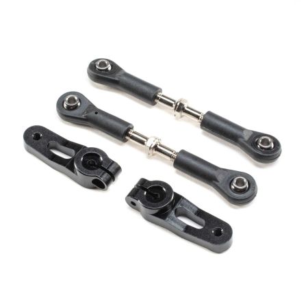 Losi Dual Servo Steering Links (2): DBXL-E 2.0 (Z-LOS351014) Losi Dual Servo Steering Links (2): DBXL-E 2.0 (Z-LOS351014)