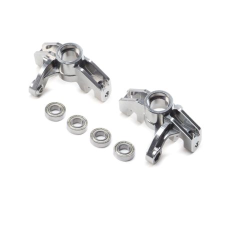 Losi Front Spindle Set, Aluminum (L/R): Super Rock Rey (Z-LOS354013)