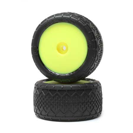 Losi BK Bar RR Mounted Yellow (2): Mini-B (Z-LOS41016) Losi BK Bar RR Mounted Yellow (2): Mini-B (Z-LOS41016)