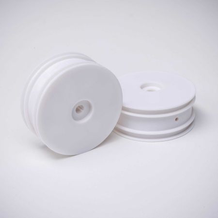 Losi Front Wheel, White (2): Mini-B (Z-LOS41025) Losi Front Wheel, White (2): Mini-B (Z-LOS41025)
