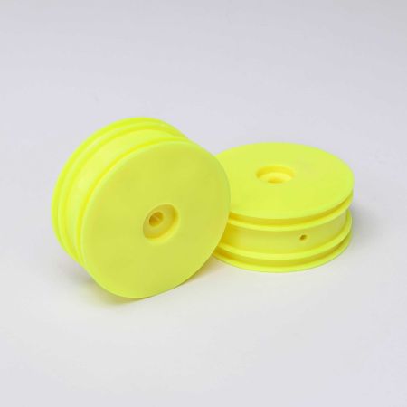 Losi Front Wheel, Yellow (2): Mini-B (Z-LOS41027) Losi Front Wheel, Yellow (2): Mini-B (Z-LOS41027)